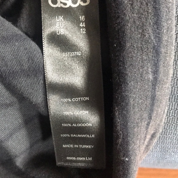 Asos Striped Racer Back Tank Dress - Picture 5 of 6